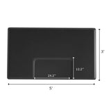 Barber Floor Mat Anti Fatigue for Stylist Standing, 3/4'' Thick Comfort Hair Matt Square Base for Salon Styling Chair
