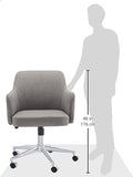 Amazon Basics Modern Home Office Desk Chair with Adjustable Height