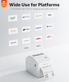 Wireless 4x6 Label Sticker Printer for Shipping Packages, Support Android, iPhone, Widely Used for Amazon, Ebay