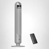 Dreo Tower Fan for Bedroom, 4 Speeds, 3 Modes Standing Fans for Room with 90° wide Oscillating, 28dB Quiet for Sleep, 25ft/s Velocity, 29ft Coverage, 8H Timer, Remote, Living Room, Office, Home, Grey
