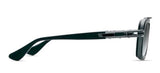 Dita LXN-EVO DT DTS403 A-05 Matte Black/Black Iron Metal Navigator Sunglasses Grey Gradient Lens