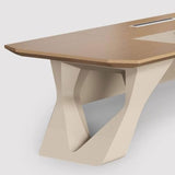 71 inch L Shaped Executive Desk with 2 Drawers, Modern Large Computer Desk
