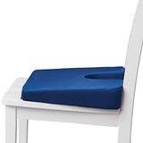 Medline Seat Cushion to Relieve Pressure and Lower Back Pain, Tailbone and Sciatica Issues with Open Tailbone Area