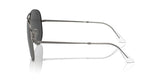 Ray-Ban Unisex Rb8089 Aviator Titanium Aviator Sunglasses