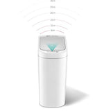 ASWRTYJO 7L Home Intelligent Trash Can Automatic Induction Electric Waste Bins