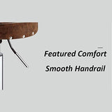 Rolling Stools with Wheels Heavy Duty Swivel Stool Chair Height Adjustable Desk Stool