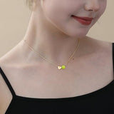 ESPVO Tennis Necklace Gifts for Girls Stuff Accessories Sports Jewelry Ages 8-12 12-14 Teen Girl Team Women Mom Coach Player Things Items