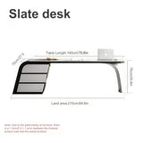 Qiczom Standing Desk with Drawers L Shaped Large Business Furniture