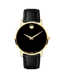 Classic Men's Watch - Swiss Quartz Movement, Calfskin Strap - 3 ATM Water Resistance