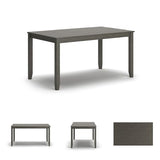 Signature Design by Ashley Caitbrook Casual Counter Height Dining Table and Upholstered Bar