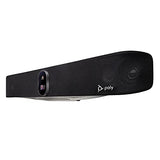 Bar for Large Conference Rooms Poly (Plantronics + Polycom) - Premium 4K Audio & Video Conferencing Solution - Camera, Speakers