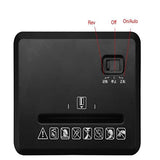 MINI Multi-Functional Desktop Electricity Paper & Card Shredder Cutting Tool for Home