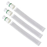 A/C Receiver Drier Desiccant Element Kit 10898KTC – 3Pcs Insert Cartridges, XH9 Desiccant – Fit for Honda, Toyota, Lexus, Acura, Ram, Audi, Subaru, Ford, Chevy & More