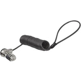 StarTech.com 6ft (1.8m) Self-Coiling Laptop Cable Lock - Portable 3-Digit Combination Security Cable Lock for K-Slot Laptop