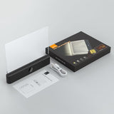 2 in 1 Smart LED Book Light & Night Light, with 3 Colors, Stepless Dimming