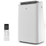 GarveeTech 14000 BTU Portable Air Conditioner - 4 in-1 Cooling, Dehumidifier, Fan & Sleep Mode, Quiet AC Unit for Rooms up to 750 Sq.Ft, 24H Timer, Remote & Window Kit Included, White Top Cover