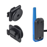 UAYESOK 2 Packs Back Clip Round Knob Adapter Vehicle Mount for Motorola Talkabout Radio T100 T100TP T200 T200TP T260 T270 T470 T475 T800 T802 T803 Replacement for PMLN7438AR