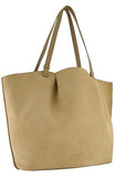 Vince Womens Ava Suede Tote Bag, Stylish & Versatile Accessory for Everyday & Travel