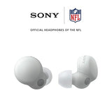 Wireless Noise Canceling Earbud Headphones with Alexa Built-in, Bluetooth Ear Buds Compatible with iPhone and Android, White Sony