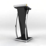 YilfeCdek Modern Minimalist Podium Stand, Small Presentation Lectern