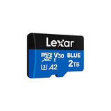 Lexar 2TB Blue Micro SD Card Up to 160MB/s microSDXC UHS-I Memory Card