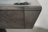 Nixon Billiards - Birdy Slate Billiard Pool Table - Grayson Grey (Club Master I, 7 ft,Whiteglove,Dining top and Bench x 1)