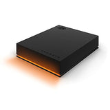 Seagate FireCuda Gaming Hard Drive External Hard Drive 5TB - USB 3.2 Gen 1, RGB LED lighting for PC