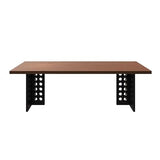 SABALON Office Desk Modern Large Solid Wood Boss Desk Office President Computer Desk