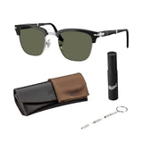 Persol PO3375S Square Shape Sunglasses With Official Eyewear Kit