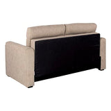 Thomas Payne 68" Norlina RV Tri-Fold Sofa with Woven Fabric, Couch-to-Bed Conversion