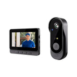 Outdoor Video Doorbell Camera Wireless 1080P with Screen for Home Office