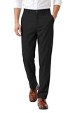 GINGTTO Mens Black Dress Pants Slim Fit Stretch Slacks Chinos Pants