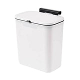 SKJFODVC Kitchen Wall-Mounted Trash Can Toilet Door Suspension Hanging Paper Basket Classification Storage Bin