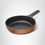 Caraway Cast Iron Skillet - 8” Enameled Cast Iron Pan With 3 Layer Enamel Coating - No Seasoning Required - Compatible With All Stovetops - Free From Forever Chemicals - Rust