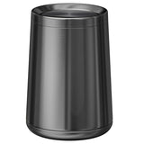 LEASYLIFE 8L/2.1GALbrass Garbage can with Swing lid，Brushed Nickel Gold Trash can