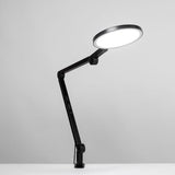 LUME CUBE Edge 2.0 LED Desk Lamp | Dimmable Home Office Desk Light with USB Charging Port & Strong Swing Arm