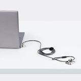 StarTech.com Universal Laptop Lock 6.6ft (2m), Security Cable for Notebooks Compatible with Noble Wedge/Nano/K-Slot