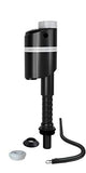 R&T A1350 Quiet Toilet Fill Valve Toilet Universal Tank Parts Replacement, Fast Stop Toilet Leaks and Noisy, Height Adjustable, Easy to Install No Plumber Required