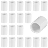 ATIVITOL 20Pcs 1/2" PVC Coupling Pipe Fittings (Socket x Socket) Schedule 40, 1/2 Inch PVC Fittings Connectors used For Sprinkler, Plumbing and Irrigation