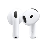 Apple AirPods 4 Wireless Earbuds, Bluetooth Headphones, Personalized Spatial Audio, Sweat and Water Resistant