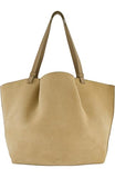 Vince Womens Ava Suede Tote Bag, Stylish & Versatile Accessory for Everyday & Travel