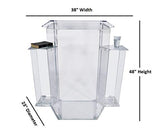 Kingdom KLL3P Personalized 3-Piece Large Acrylic Lectern