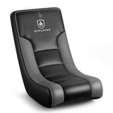 GTPLAYER Floor Rocking Gaming Chair – Floor Rolling Game Chairs with Angle Limiter, Gamer Rocker Floor Seat, Compact & Lightweight, Black & Grey