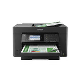 Epson Workforce Pro WF-7820 Wireless All-in-One Wide-Format Printer, Auto 2-Sided Print - Black
