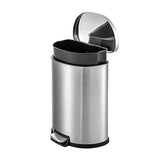 Heavy Duty Hands-Free Stainless Steel Commercial/Kitchen Step Trash Can