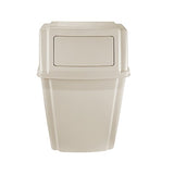Rubbermaid Commercial Products Profile Wall Mount Trash/Garbage Can/Bin, 15 GAL