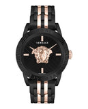Versace V-Code Collection Luxury Mens Watch Timepiece