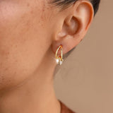 YOIHUR Gold Studs Earrings for Women Dainty Cubic Zirconia Flat Back Earrings 14K Plated Hypoallergenic Lightweight Minimalist Gold Earrings Jewelry Gifts for Women