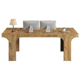 70.9-Inch Executive Desk, Large Wooden Computer Office Desk, Modern Writing Table Business Workspace Home Office Furniture