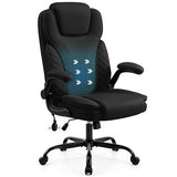 Hayelf Ergonomic Office Chair, PU Leather High Back Executive Chair